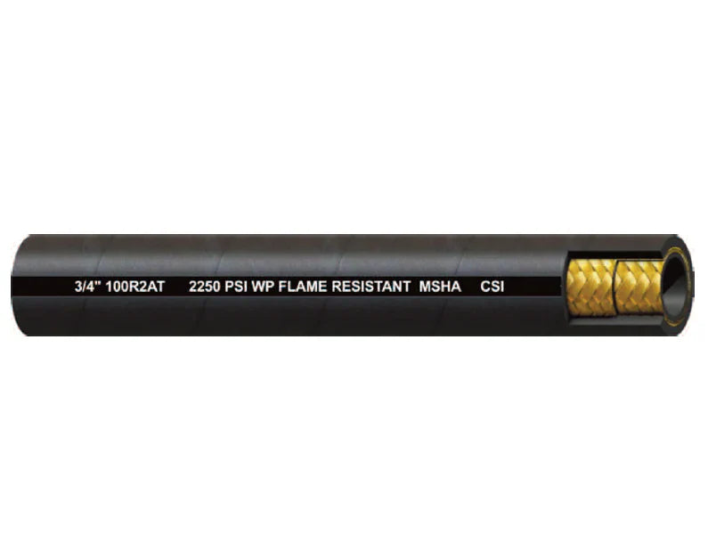 56MB-2 Import Thin Cover 2-Wire Hydraulic Hose (SAE 100R2AT) by Couplamatic