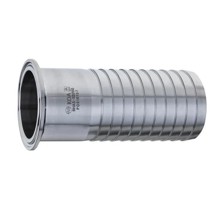 BHAS-SS Sanitary Brewery Hose Fittings by Kuriyama
