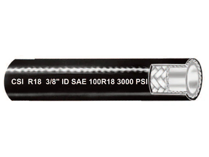 R18 3000 PSI Low Temp Thermoplastic Hydraulic Hose (SAE 100R18) by Couplamatic