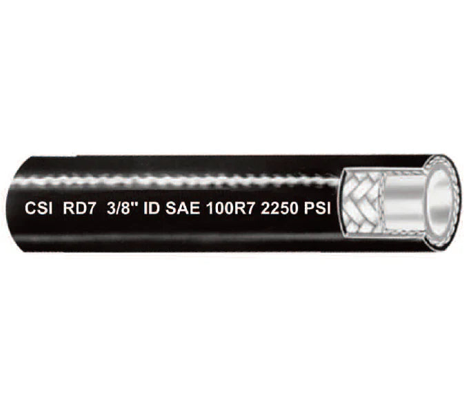 RD7 Thermoplastic Hydraulic Hose (SAE 100R7) by Couplamatic