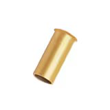 0127 12 08 by Parker | Legris Tube Support for Polymer Tubing | 12 mm Tube OD x 8 mm Tube ID | 26 mm Length | Straight | Brass | Pack of 50