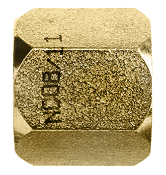 0318-32-B by Brennan Inc. | -32 JIC Tube Nut | Brass