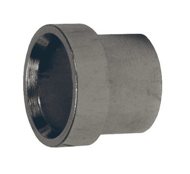 0319-8 Dixon Valve Zinc Plated Steel Tube Sleeve - 3/4"-16 JIC 37 deg.