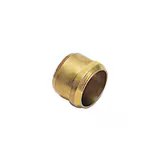 0124 06 00 40 by Parker | Legris Complementary Compression Fittings | 6 mm Olive | Straight | Zinc-Plated Steel | Pack of 50