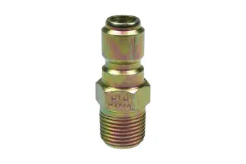 1103STS by Coilhose | Straight Through Series Connector | 3/8" Male NPT Thread | Straight | Steel