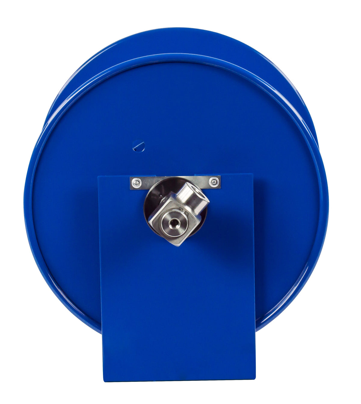 112P-3-8 by Coxreels | 100 Pure Flow Series | 4,000 PSI Hand Crank Hose Reel for Breathing Air & Clean Fluids | 3/8" Hose ID, 3/8" FNPT Inlet | Steel | 100ft Capacity, Hose Not Included