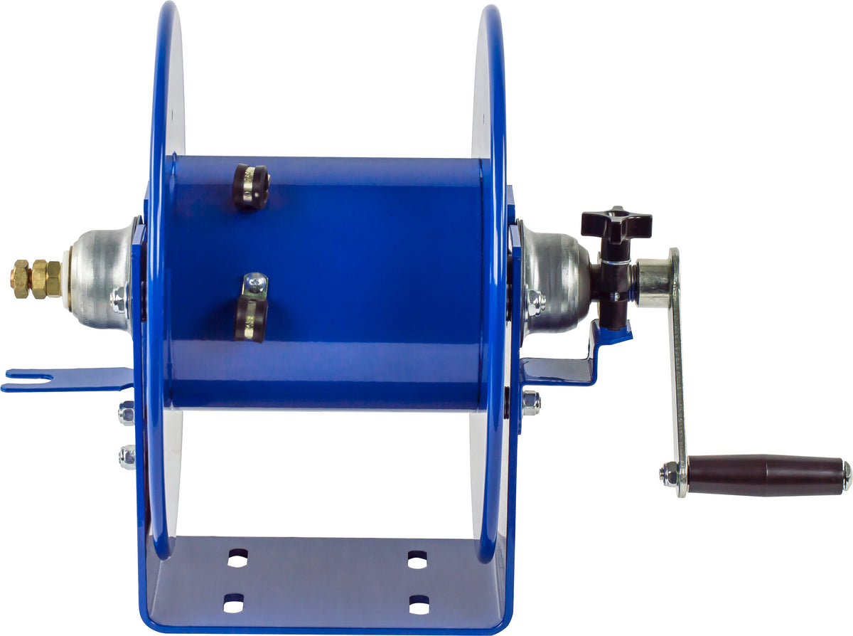 112WCL-6-02 by Coxreels | 100WCL Series | Hand Crank Welding Cable Reel | #2 Cable, 450A | Steel | 165ft Capacity, Cable Not Included