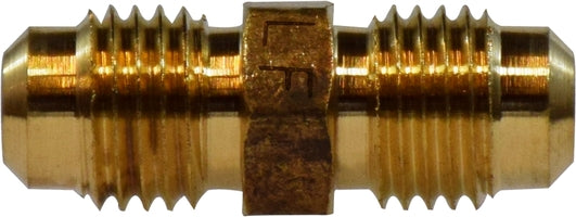 704056-1006 by Midland | Lead Free 45° SAE Flare Fitting | Union | 5/8" Male UNF x 3/8" Male UNF | Brass | Replaces: 10122LF