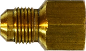 10238 by Midland | SAE 45° Flare Fitting | 3/8" Male SAE 45° Flare x 3/4" Female NPTF | Adapter | Brass