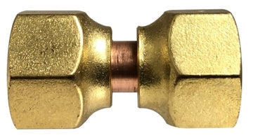 704070-10 by Midland | Lead Free 45° SAE Flare Fitting | Forged Swivel | 5/8" Female Flare UNF x 5/8" Female Flare UNF | Brass | Replaces: 10485LF / 10-485LF