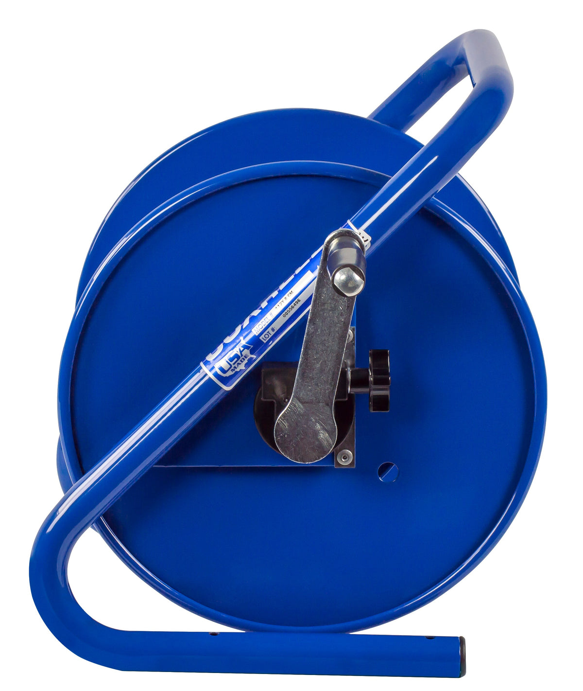 112Y-12-CM by Coxreels | 112Y-CM Series | Hand Crank Cord Storage Reel | 8/3 or 10/3 Cord | Steel | 150/225ft Capacity, Cord Not Included