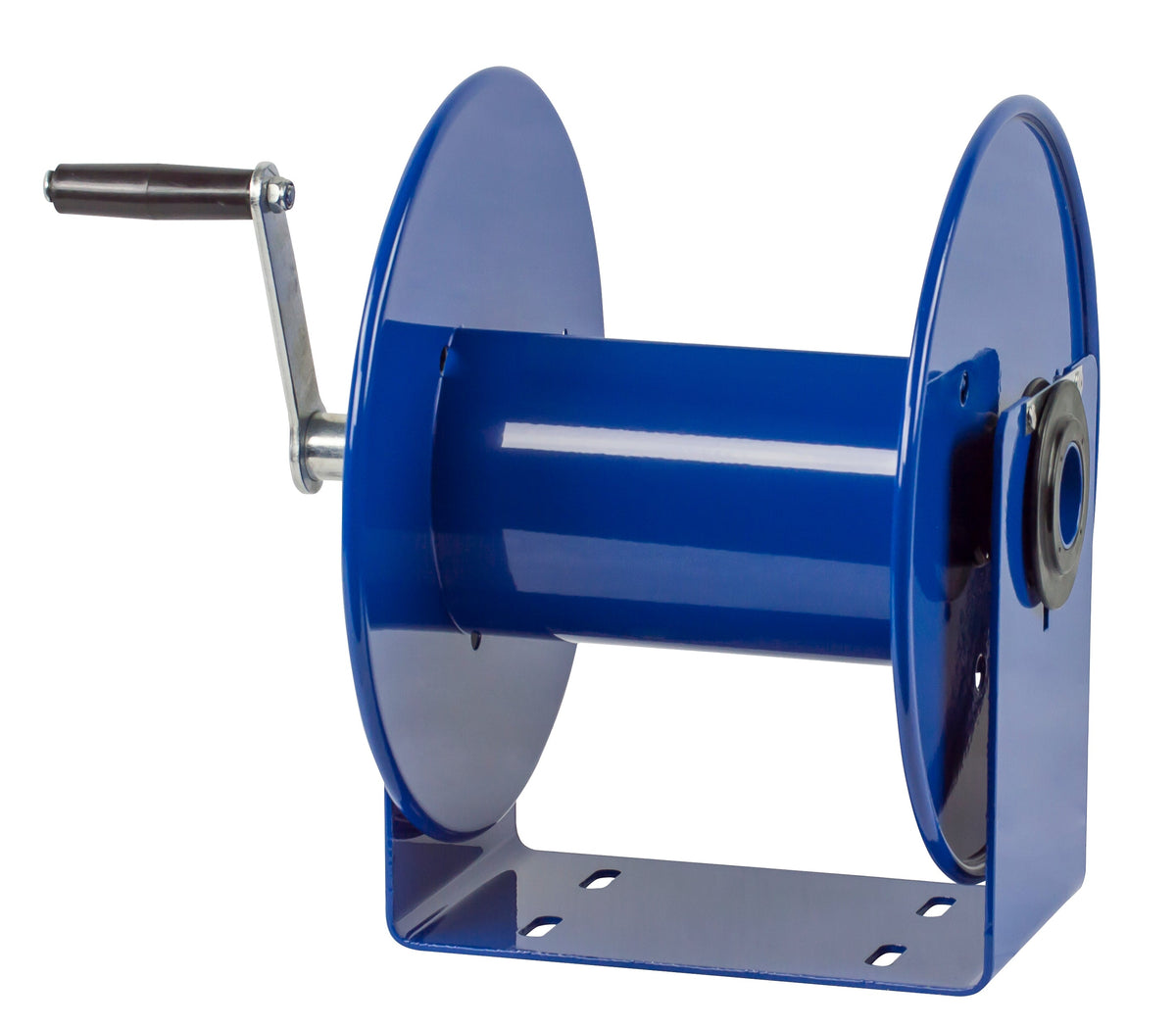 112Y-8 by Coxreels | 112Y Series | Hand Crank Cord Storage Reel | 8/3 or 10/3 or 12/3 or 16/3 Cord | Steel | 80/135/300ft Capacity, Cord Not Included