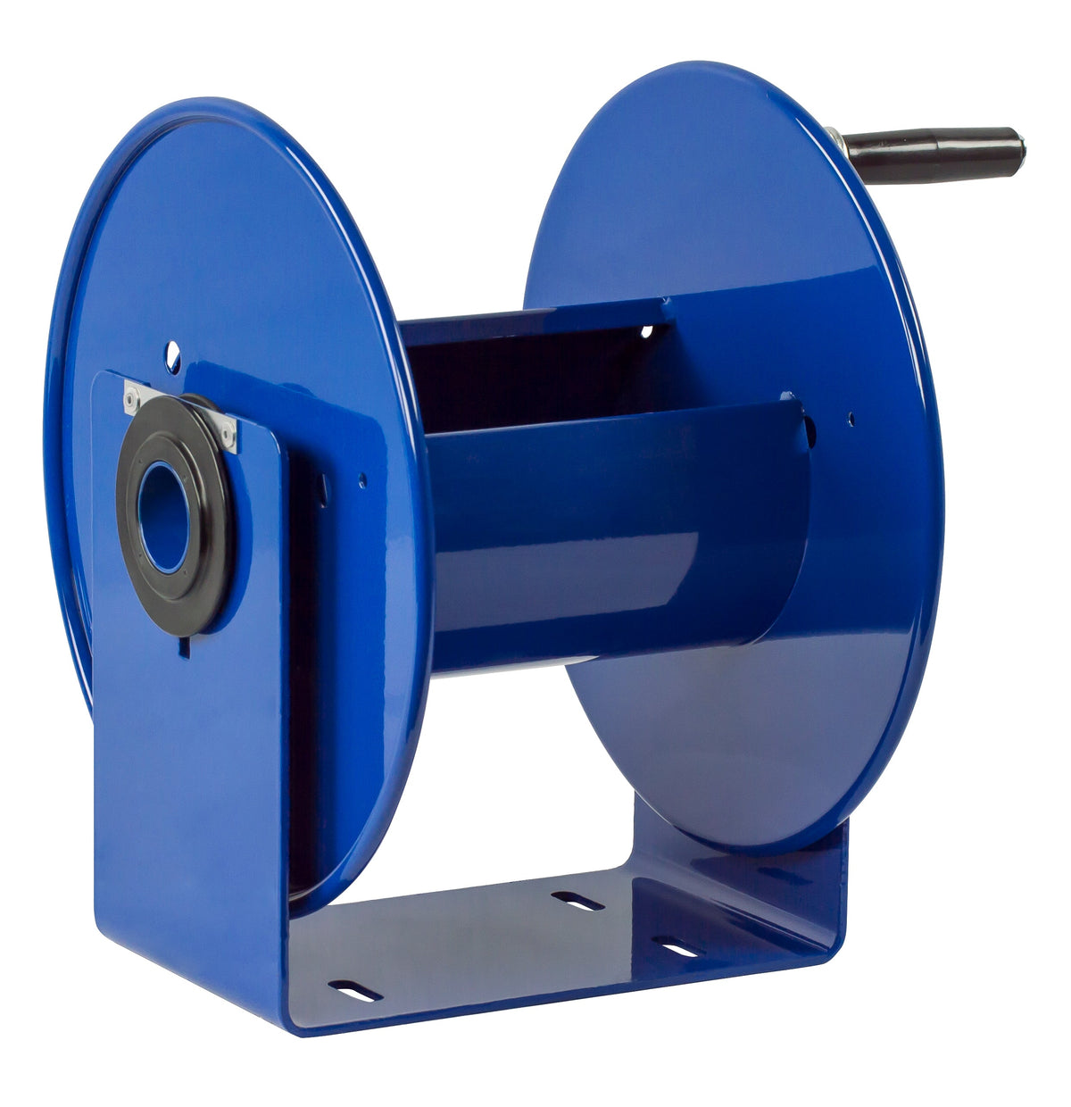 112Y-12 by Coxreels | 112Y Series | Hand Crank Cord Storage Reel | 8/3 or 10/3 Cord | Steel | 150/225ft Capacity, Cord Not Included