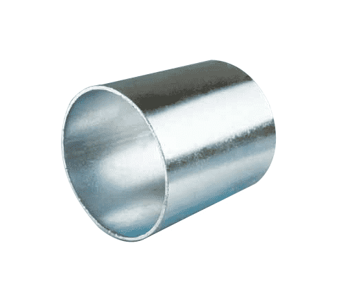 410S40P by Jason Industrial | Cam and Groove Crimp Sleeve | 4" Hose Size | 4-10/16" Sleeve ID | Plated Steel