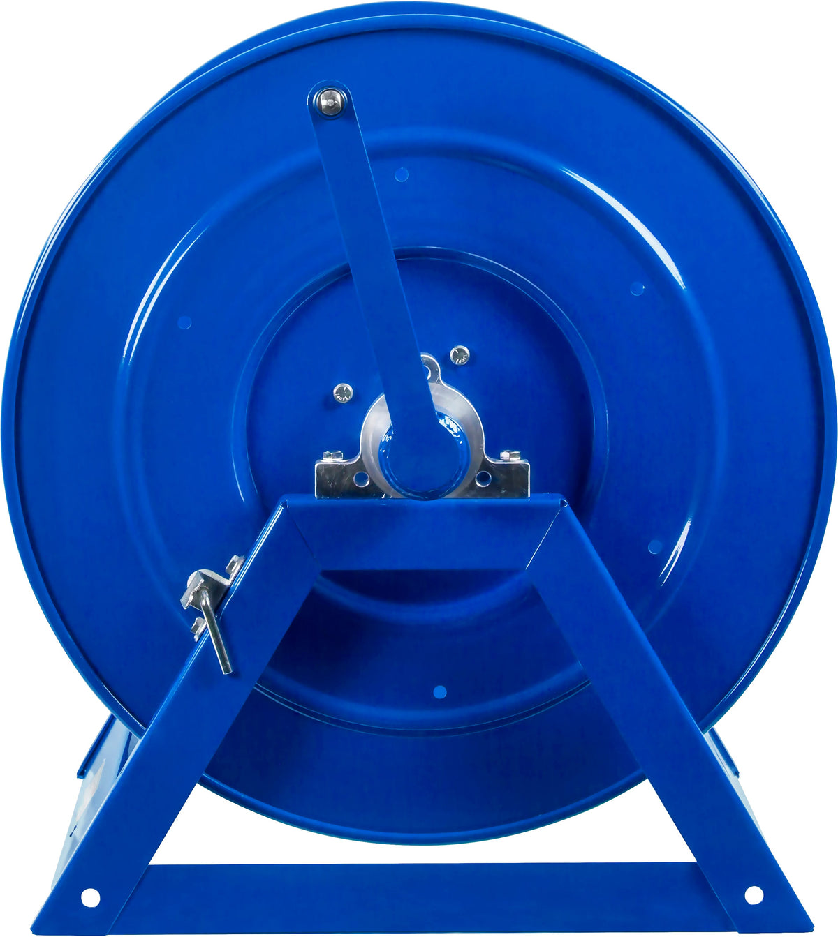 1185-2528-BUXX by Coxreels | 1185-BUXX Series | 3,000 PSI Hand Crank Hose Reel | 1-1/2" Hose ID, 1-1/2" FNPT Inlet | Steel | 150ft Capacity, Hose Not Included