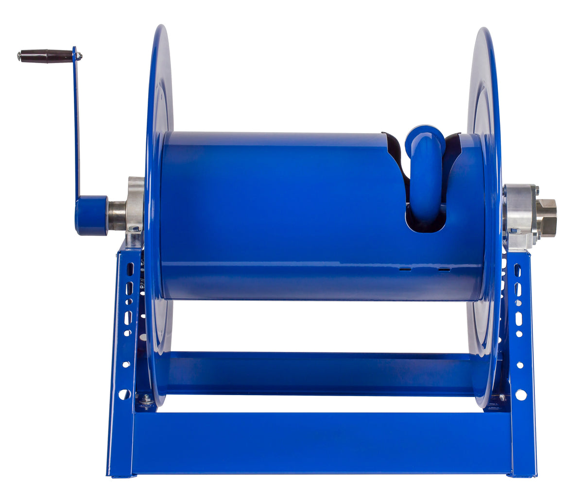 1185-1524 by Coxreels | 1185 Series | 1,500 PSI Hand Crank Hose Reel | 1-1/2" Hose ID, 1-1/2" FNPT Inlet | Steel | 75ft Capacity, Hose Not Included