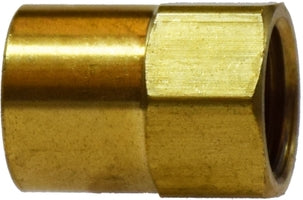 12031 by Midland | Inverted Flare Fitting | 7/16" Female Inverted Flare x 1/4" Female NPTF | Adapter | Brass