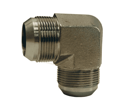 1234-20-20 Dixon Valve | Zinc Plated Steel | 90° Elbow | -20 Male JIC 37° Flare x -20 Male JIC 37° Flare
