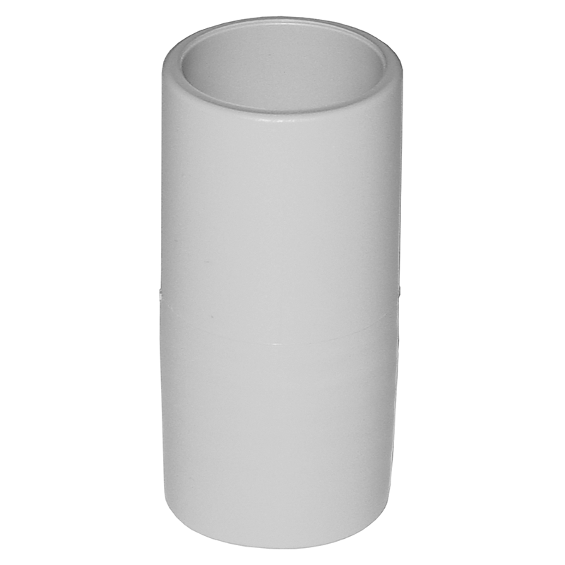 12515E by Flexaust | Enlarger Screw Cuff | Enlarges 1.25" Hose ID to 1.5" Hose ID | Gray