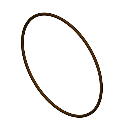 12719AV by Banjo | Replacement Part for Centrifugal Pumps | Pump Body O-Ring | Brown | FKM | Polypropylene