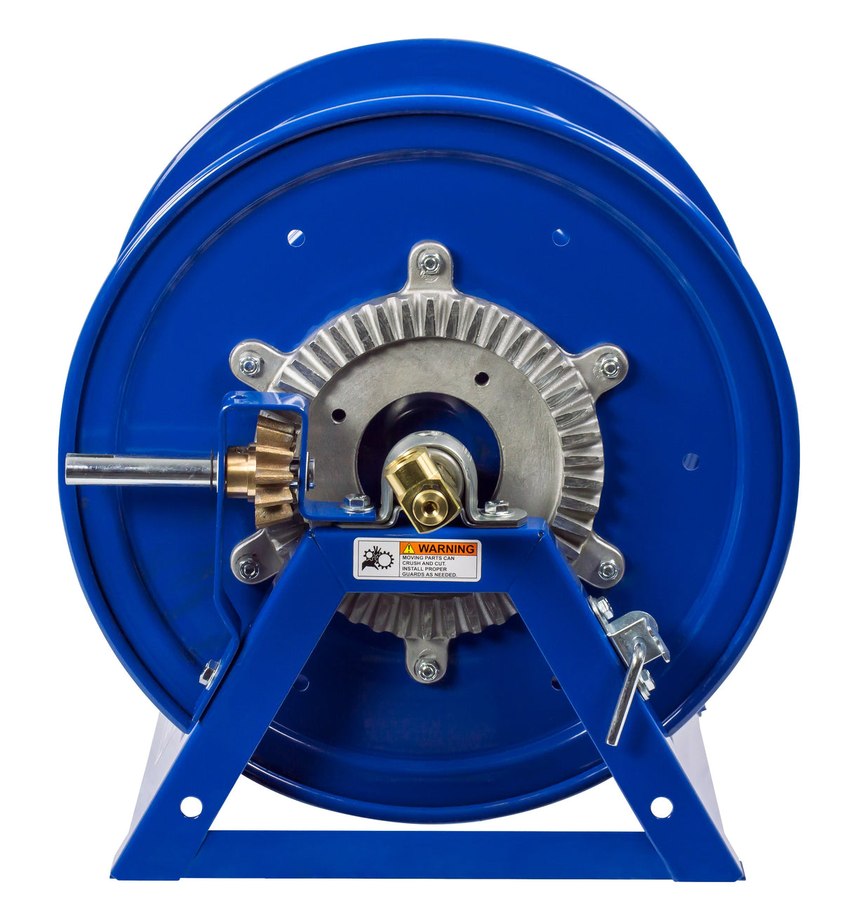 1275-4-200-C by Coxreels | 1275 Series | 3,000 PSI Dual Hose Hand Crank Hose Reel | 1/2" Hose ID, 1/2" FNPT Inlet | Steel | 200ft Capacity, Hose Not Included