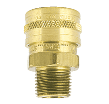 50MS by ZSi-Foster | Quick Disconnect | FST Series | Socket | Straight Thru | 1/2" MPT | Brass
