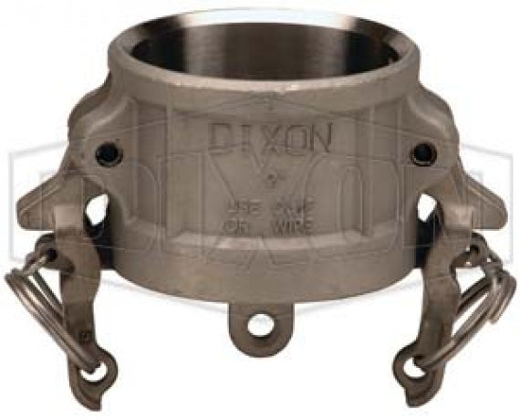 RH100BL by Dixon Valve | Boss-Lock Cam & Groove Dust Cap | Type H | 1" Coupler End | 316 Stainless Steel