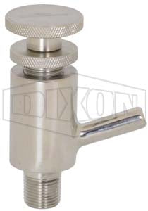 BSVWNP-G375 Dixon Valve W-Series Sample Valve - 3/8" NPT - PTFE Seat - 304 Stainless Steel