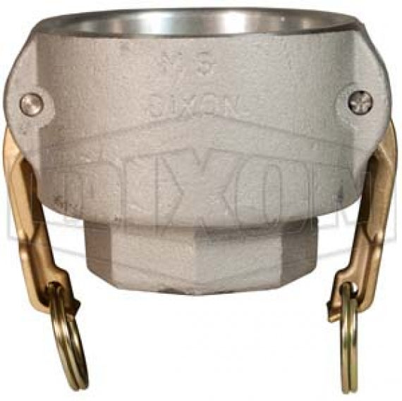 1510-D-AL by Dixon Valve | Cam & Groove Reducer (Jump Size) Coupler | Type D | 1-1/2" Coupler x 1" Female NPT | Aluminum