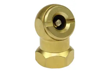 CH10-DL by Coilhose | Closed Check Ball Chuck | 1/4" Female NPT Thread | Display Card | Brass | Pack of 5