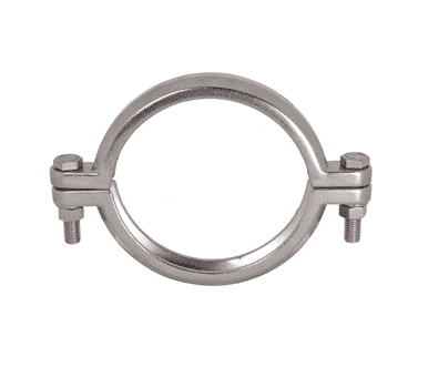 13ILB800 Dixon Valve 304 Stainless Steel Sanitary Bolted I-Line Clamp - 8" Tube OD