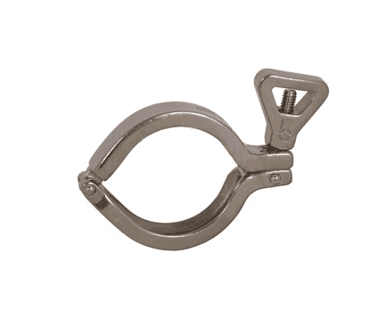 13ILH200 Dixon Valve 304 Stainless Steel Sanitary Heavy Duty I-Line Clamp - 2" Tube OD