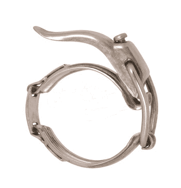 13MHLA200 Dixon Valve 304 Stainless Steel Toggle Sanitary Clamp - 2" Tube OD