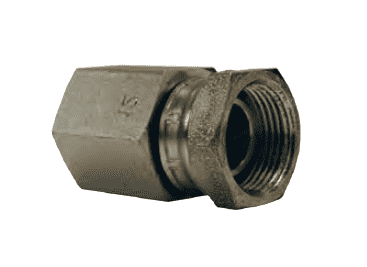 1405-16-16 Dixon Valve Zinc Plated Steel 1"-11-1/2 Female NPTF x 1"-11-1/2 Female NPSM Swivel Nut