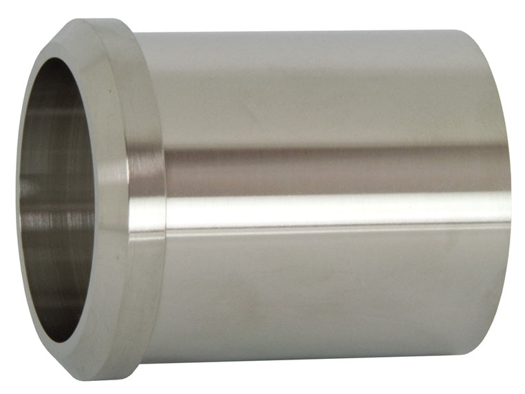 14W-G250 Dixon Valve Heavy Wall Tank Plain Bevel Seat Ferrule - 2-1/2" Tube OD - 304 Stainless Steel