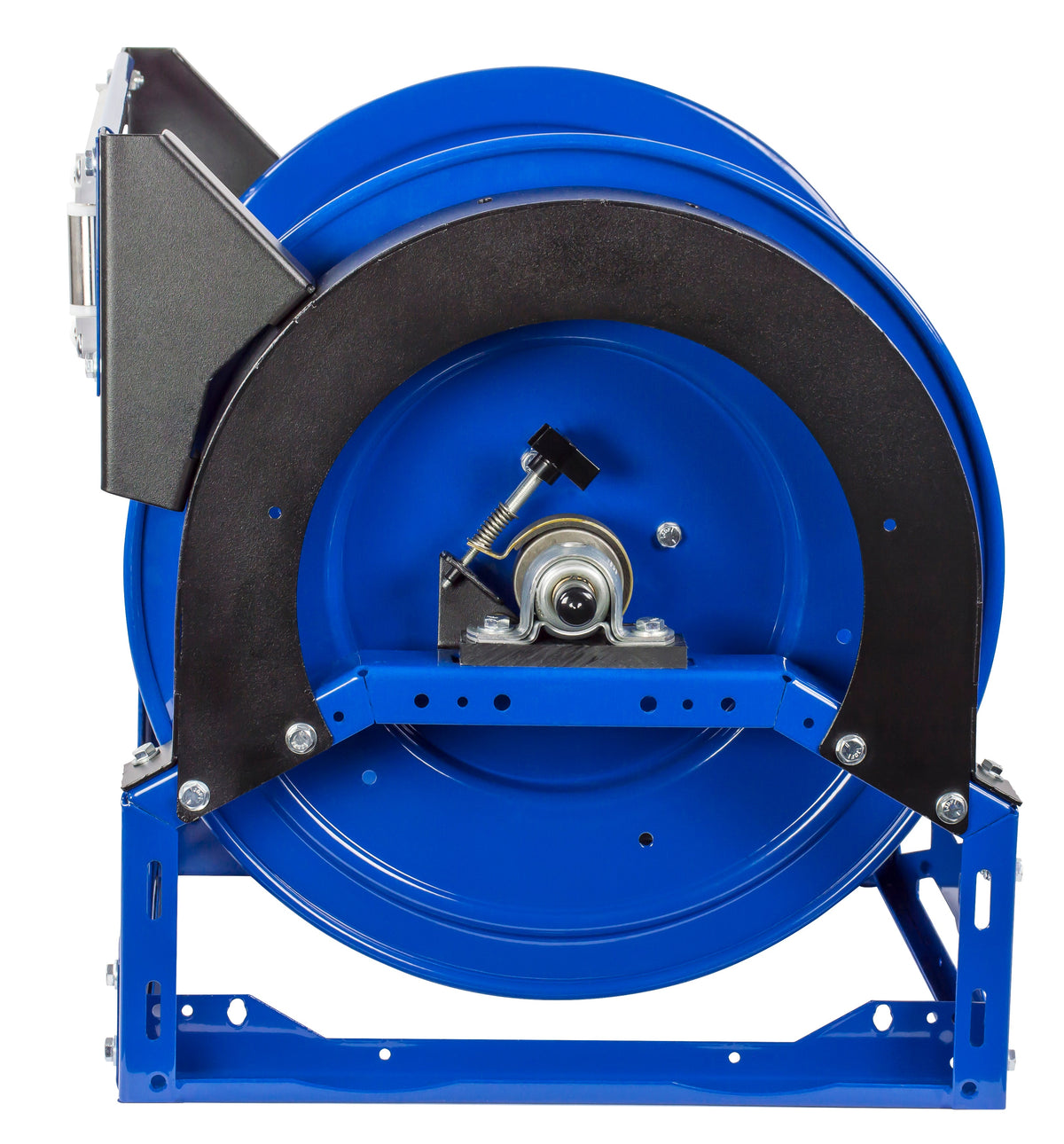 1680-2024-ED by Coxreels | 1600 Series | 1,500 PSI Motor Driven Hose Reel | 12V DC 1/2 HP Explosion Proof Electric Motor | 1-1/2" Hose ID | Steel | 100ft Capacity, Hose Not Included