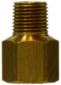 16120 by Midland | Double Compression Fitting | Male Adapter | 1/4" Thread Sleeve x 1/4" Male NPTF | Straight | Brass