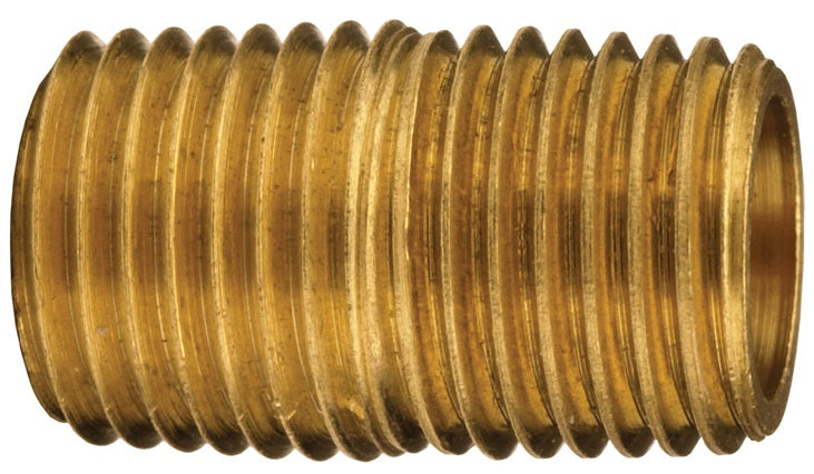 1650808C by Dixon Valve | Pipe Close Nipple | 1/2" Male NPT | Brass