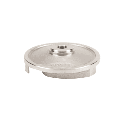 17008SS by Banjo | Replacement Part for Centrifugal Pumps | Pump Impeller | 3 Vane | Stainless Steel