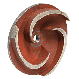 17408 by Banjo | Replacement Part for Centrifugal Pumps | 2" Pump Impeller For 1-1/2" Mechanical Seal