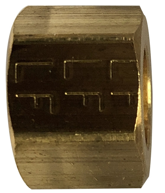 700061-02 by Midland | Lead Free Compression Fitting | 1/8" Tube OD | Nut | Brass | Replaces: 18033LF