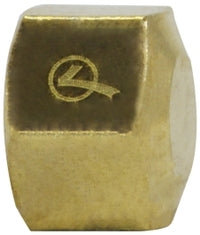 700081-05 by Midland | Lead Free Compression Fitting | 1/4" Tube OD | Cap | Brass | Replaces: 18046LF