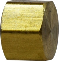 18048 (18-048) by Midland | Compression Fitting | Cap | 3/8" Tube OD | Brass