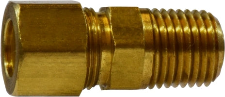 18092 (18-092) by Midland | Compression Fitting | Ball Check Valve | 1/8" Tube OD x 1/8" Male NPTF | Straight | Brass
