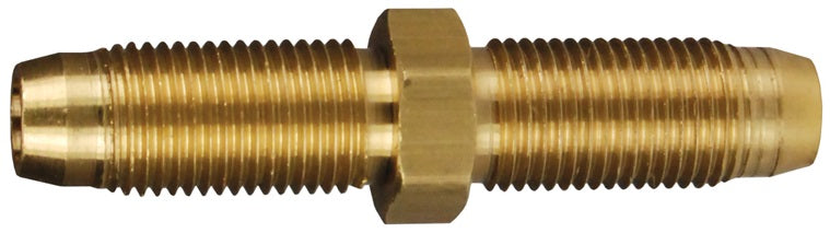 1860404S by Dixon Valve | Reusable Fitting | Hose Mender / Splicer Stem | 1/4" Hose ID | Brass