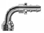 191321-4S Aeroquip by Danfoss | Reusable | -04 Female 37/45 Universal Swivel | 90° Elbow | Carbon Steel