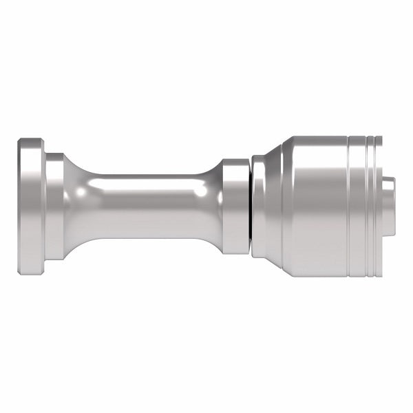1A10KS10 Aeroquip by Danfoss | 1 & 2 Wire TTC Komatsu Split Flange (KS) Crimp Fitting | -10 Komatsu Split Flange x -10 Hose Barb | Steel