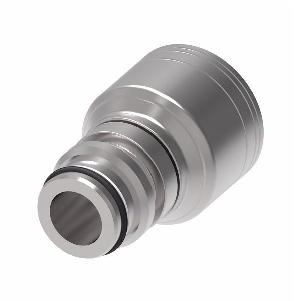 1A6SL6 Aeroquip by Danfoss | 1 & 2 Wire TTC Male Staplok (SL) Crimp Fitting | -06 Male Staplok x -06 Hose Barb | Steel