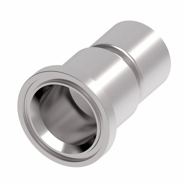 1G32FL20 Aeroquip by Danfoss | 1 & 2 Wire OTC SAE Code 61 Split Flange (FL) Crimp Fitting | -32 Code 61 Split Flange x -20 Hose Barb | Steel