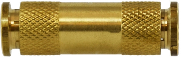 20020 by Midland | Push-In Fitting | Union Connector | 3/8" Tube OD | Brass